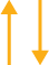 Two-way vertical arrow