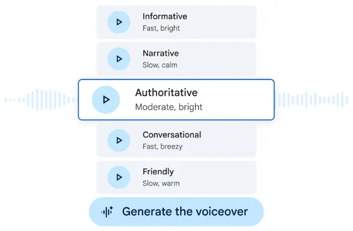 Gemini in Google Vids